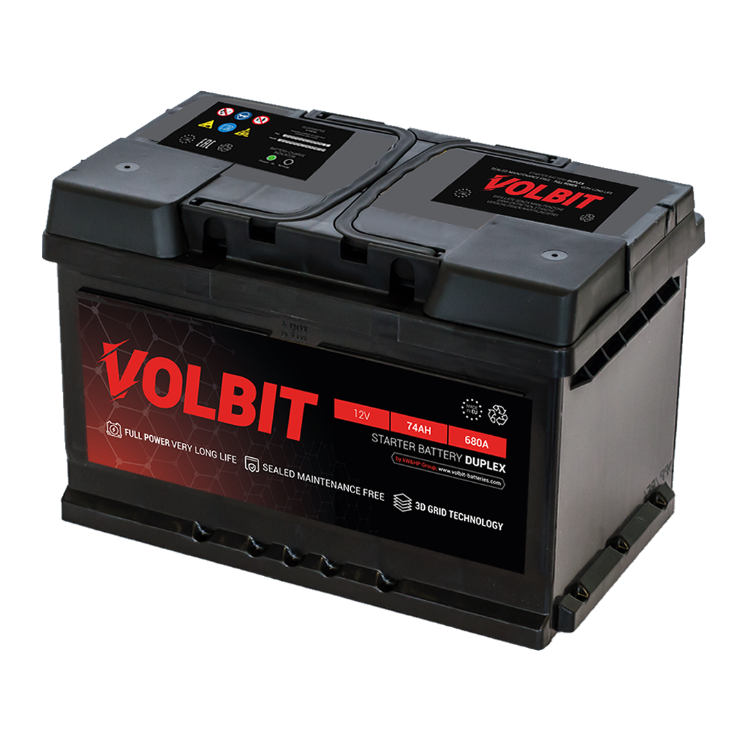 Batteria Volbit 74 Ampere