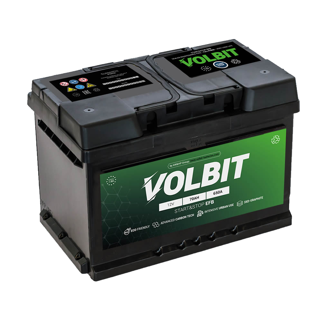 Batteria Volbit Start&Stop 70 Ampere