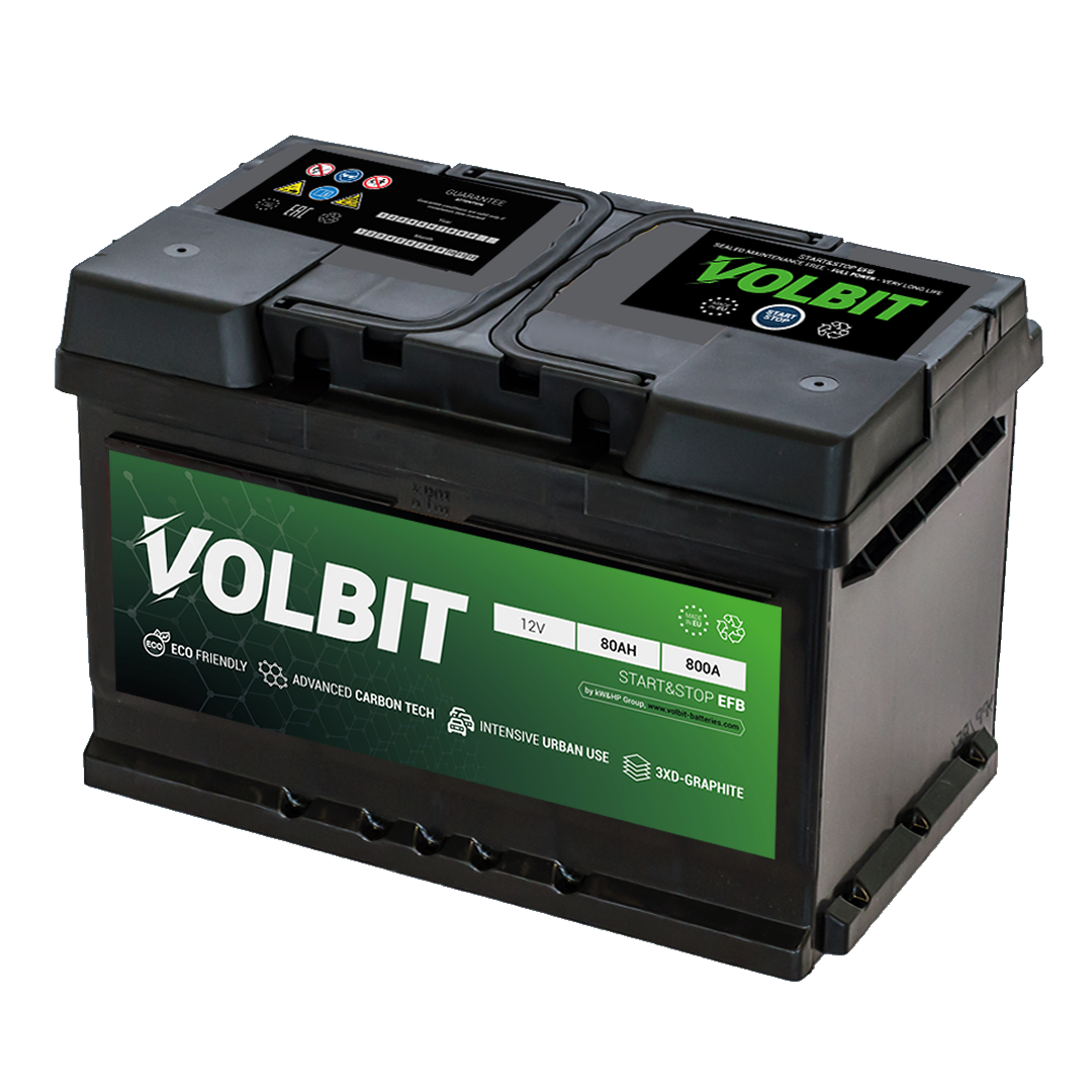 Batteria Volbit Start&Stop 80 Ampere